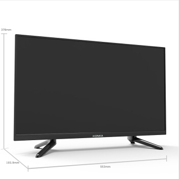 北京晟泰贸易有限公司商城-康佳（KONKA）LED24E330C 24英寸高清窄边液晶平板电视 支持显示器(黑色)