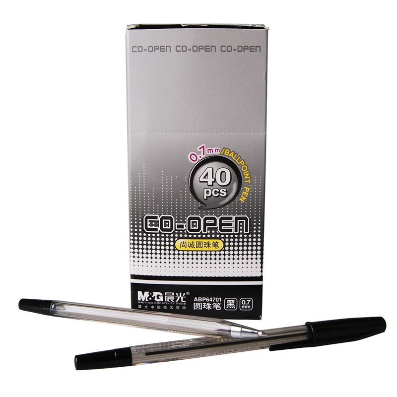 北京晟泰贸易有限公司商城-晨光（M&G） ABP64701黑 尚诚创意雾杆先锋圆珠笔0.7mm